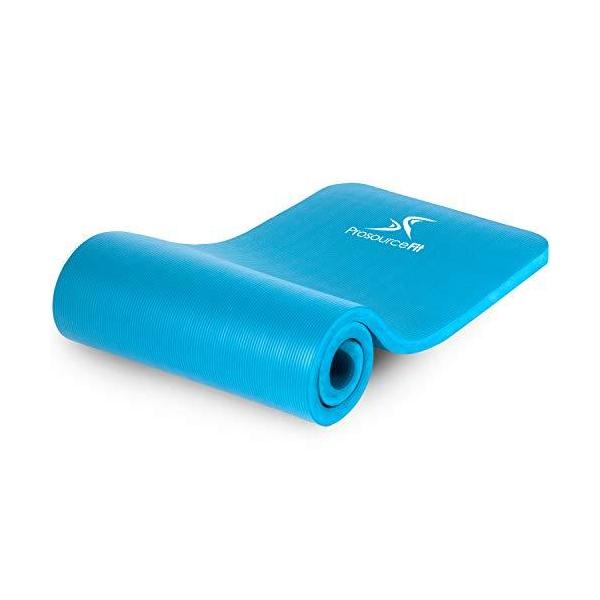 ヨガマット フィットネス ps-1996-etm-aqua ProsourceFit Extra Thick Yoga and Pilates Mat ?” (13mm) or 1" (25mm), 71-inch Long High De...