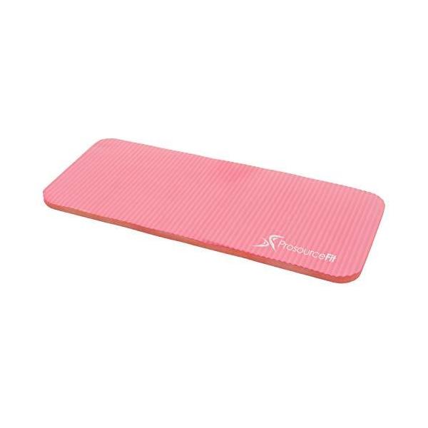 ヨガマット フィットネス ps-1093-ykc-pink ProsourceFit Extra Thick Yoga Knee Pad and Elbow Cushion 15mm (5/8”) Fits Standard Mats fo...