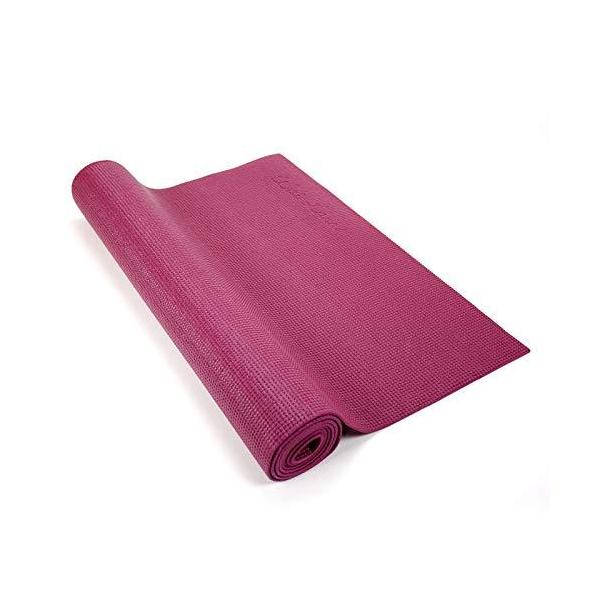 ヨガマット フィットネス 109 Yogi Mat by Wai Lana (Color: Lily Pond Purple) - 1/8 inch Thick, Non-slip, Stylish, Latex-Free, Lightwe...