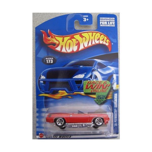 ホットウィール マテル ミニカー 55058-6910 Hot Wheels 2002 '70 Plymouth Barracuda Convertible; Co