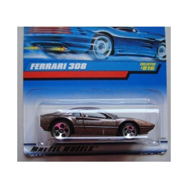 ホットウィール マテル ミニカー 19985 HOT WHEELS BROWN FERRARI 308