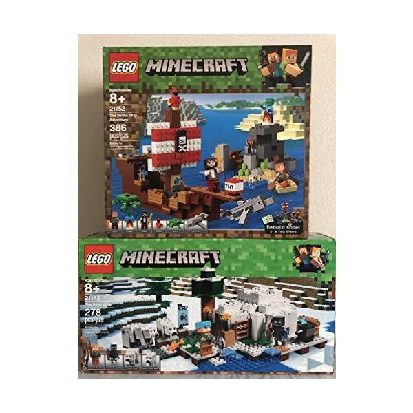 レゴ マインクラフト L Lego Minecraft The Polar Igloo Bundle With Lego Minecraft The Pirate Ship Pd マニアックス Yahoo 店 通販 Yahoo ショッピング