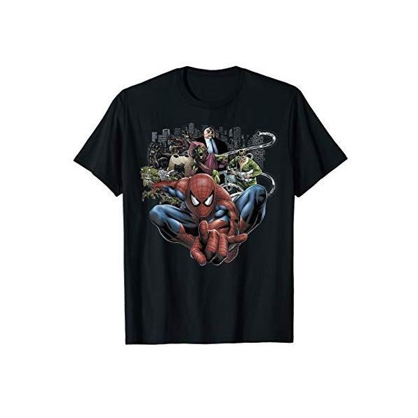 マーベル Marvel スパイダーマン ヴィランズ 半袖Tシャツ キッズ6-6x