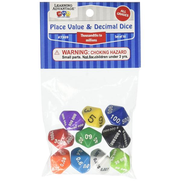 知育玩具 ラーニングアドバンテージ パズル 7309 Learning Advantage CTU7309 Place Value & Deci