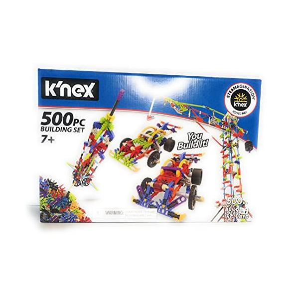 ケネックス 知育玩具 パズル 0521072 K'NEX 500 Piece Building Set, 7