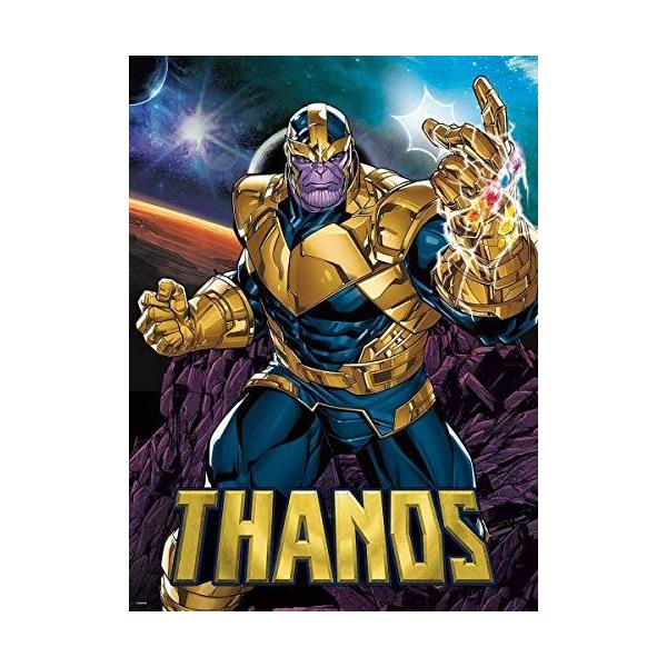 ジグソーパズル 海外製 アメリカ 62181 Marvel Thanos 500 Piece Jigsaw Puzzle ? Infinity Gauntlet