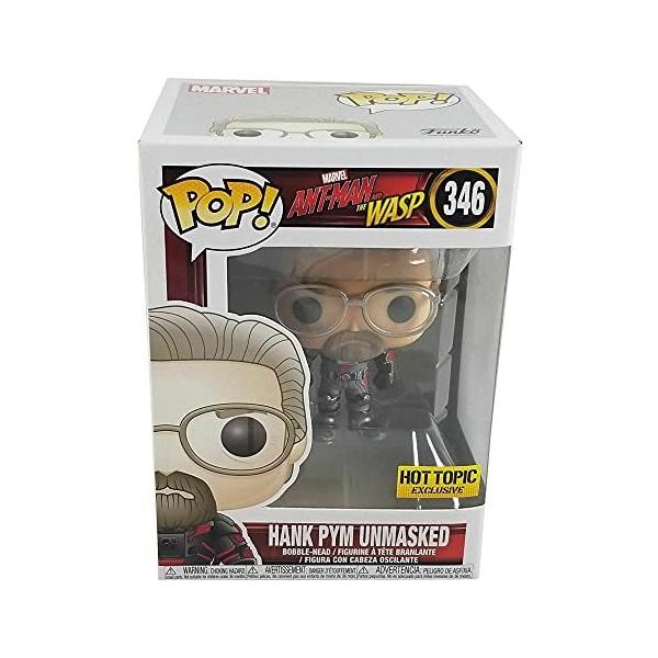 ファンコ FUNKO フィギュア fac-068250-18131 Funko Pop! Marvel #346 Ant-Man &amp; The Wasp Unmasked Hank Py