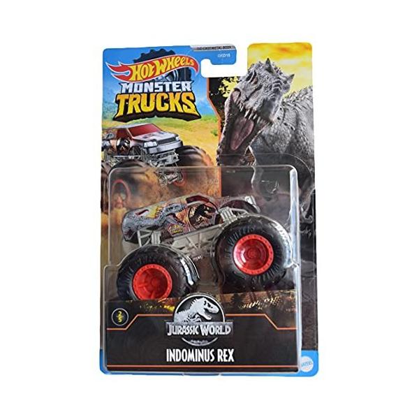 レアホットウィール　モンスタートラック　スポンジボブ　ジュラシックワールド　2種 レアホットウィール モンスタートラック スポンジボブ
