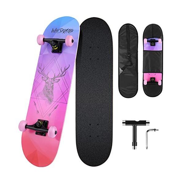 スタンダードスケートボード スケボー 海外モデル WeSkate Skateboards