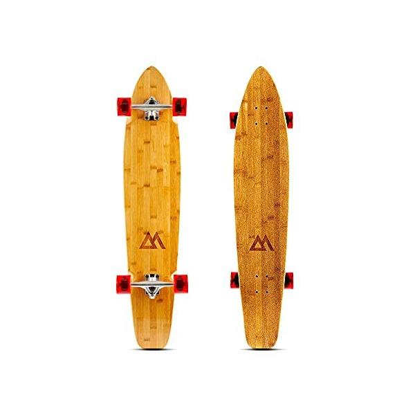 マグネート ロングスケートボード スケボー Kicktail Red Magneto High