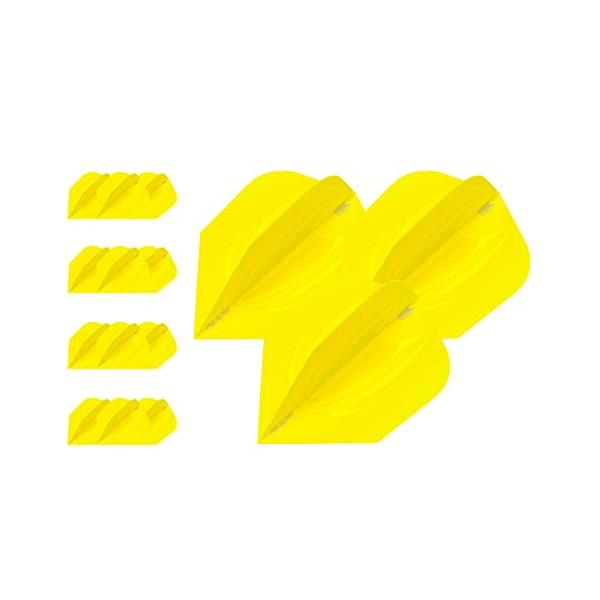 海外輸入品 ダーツ フライト 335335 Target Darts 5 x Sets of ID Pro. Ultra Yellow No.2 Dart Flights