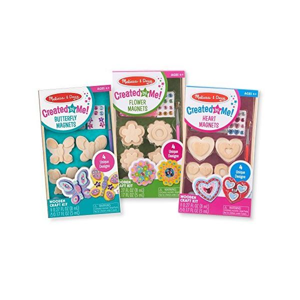 メリッサ&amp;ダグ おもちゃ おままごと ごっこ遊び Melissa &amp; Doug 93871 Melissa &amp; Doug Created By Me! Paint &amp; Decorate Your Own Wo...