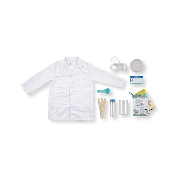 メリッサ&amp;ダグ おもちゃ おままごと ごっこ遊び Melissa &amp; Doug MND8536 Melissa &amp; Doug Scientist Role Play Costume Set (X pcs) - Lab...