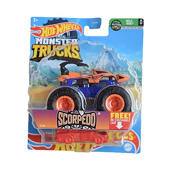 ホットウィール Hot Wheels モンスタートラック SCORPEDO7/75 ワイルド