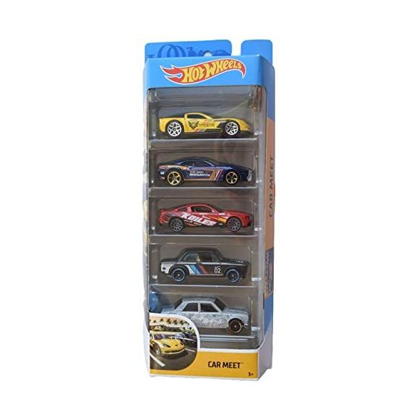 ホットウィール マテル ミニカー 074299018060 Hot Wheels 5 Pack Car