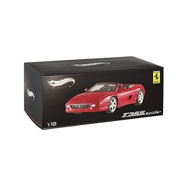 ホットウィール F355 1/18 ホットウィール Hot Wheels エリート フェラーリ F355スパイダー 1:18
