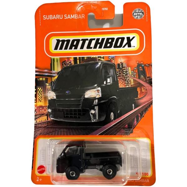 マッチボックス マテル ミニカー Matchbox Power Grabs Black Subaru