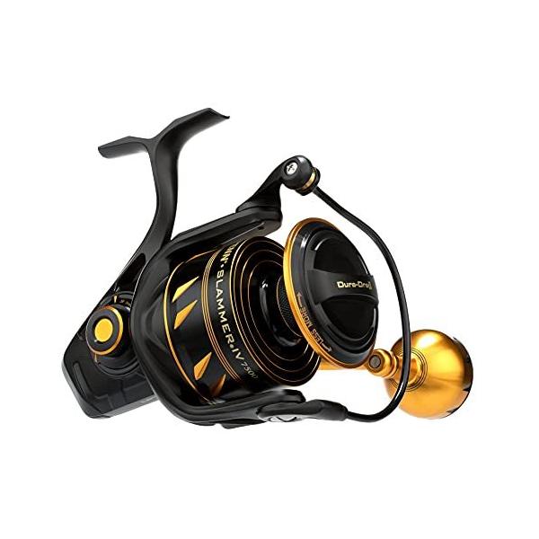 リール ペン Penn SLAIV7500 Slammer IV Spinning Black Gold 28.7 oz
