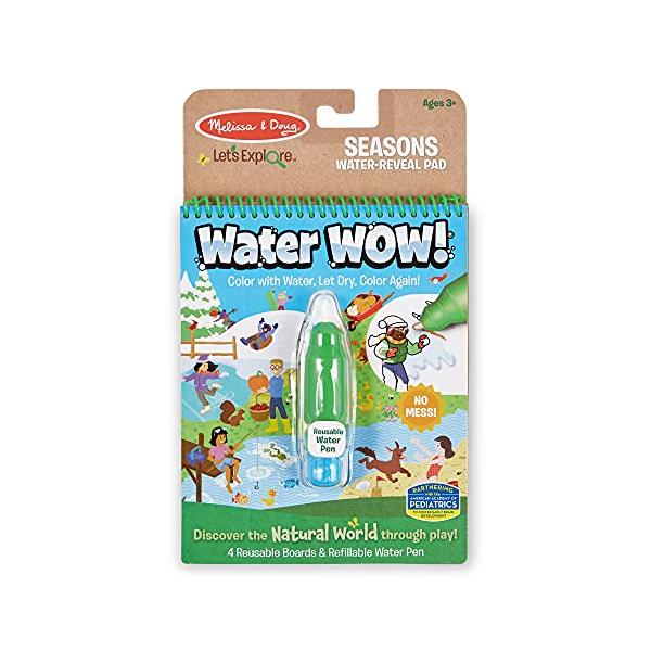 メリッサ&ダグ おもちゃ 知育玩具 30820 Melissa & Doug Let’s Explore Water Wow! Seasons Water-Re