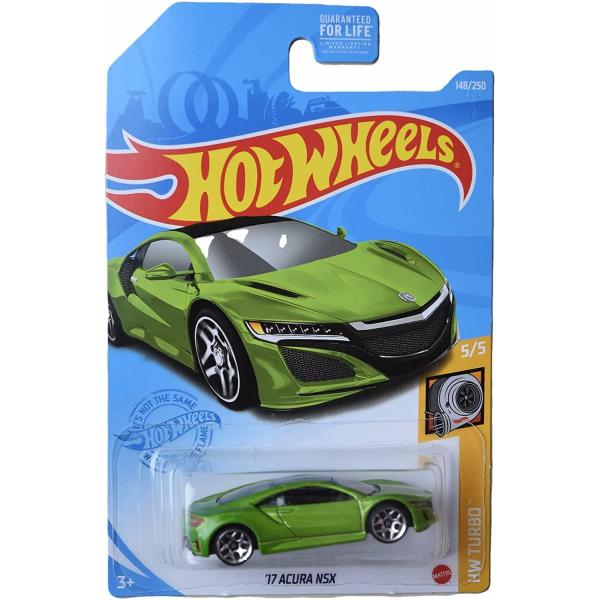 ホットウィール マテル ミニカー L2593 Hot Wheels '17 Acura NSX, Turbo 5/5 - Green