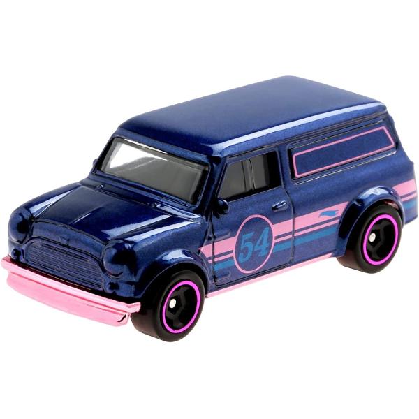 ホットウィール マテル ミニカー HDH57 Hot Wheels Pearl and Chrome 67 Austin Mini Van 2/5