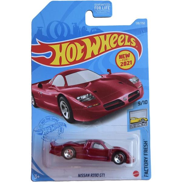 ホットウィール マテル ミニカー L2593 Hot Wheels Nissan R390 GTI, Factory Fresh 9/10 [red] 138/25