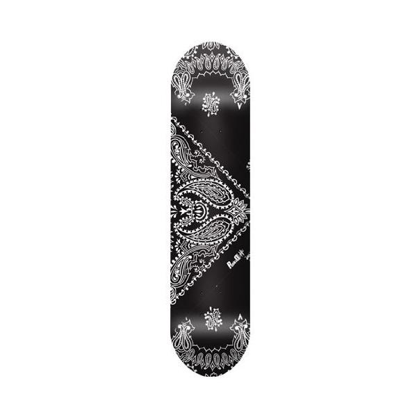 デッキ スケボー スケートボード 030-bandana-Black-7.5 Bandana