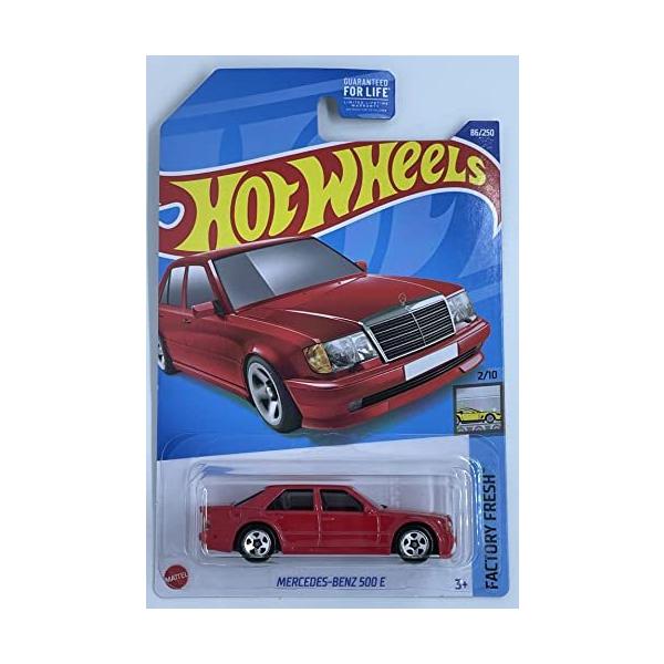 ホットウィール マテル ミニカー HCT95 Hot Wheels 2022 - Mercedes-Benz 500E - RED - Factory Fresh