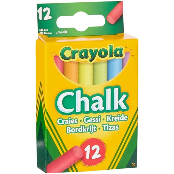 クレヨラ アメリカ 海外輸入 0281 Crayola - Anti Dust Assorted Chalk