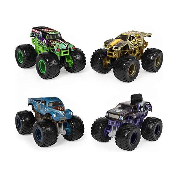 モンスタージャムミニカー 12個セット Amazon.com: Monster Jam, Official 12-Pack of 1:64 Scale Die
