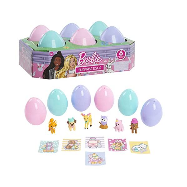 バービー バービー人形 36013 Barbie Surprise Eggs, 6 Blind Capsules