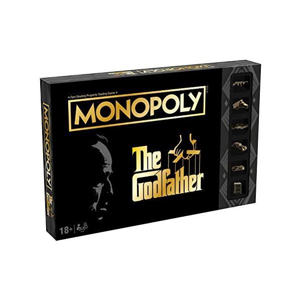 ボードゲーム 英語 アメリカ WM00575-EN1-6 Winning Moves The Godfather Monopoly Board Game, Advance