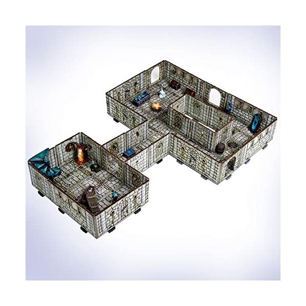 ボードゲーム 英語 アメリカ ARCDNL0026 Dungeons &amp; Lasers Fantasy Starter Set with 286 Pieces of Tab