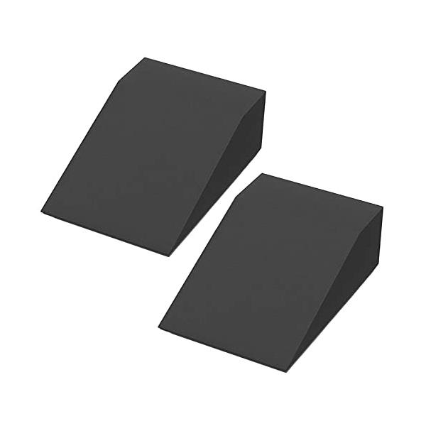 ヨガブロック フィットネス  2 Pack Squat Wedge Blocks,Non Slip Professional Squat Ramp for Heel Elevated Squats Calf Raises Platform,...