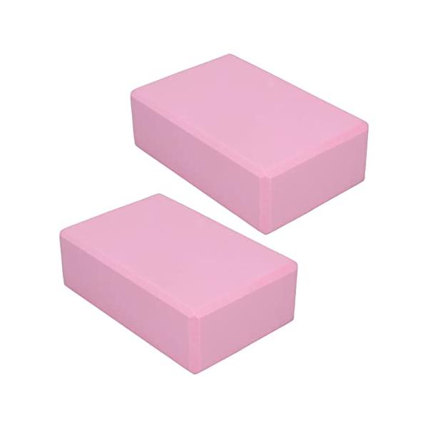 ヨガブロック フィットネス ?Dilwewmshnop7gb1682 Yoga Block, Foam 2 Pack Foam Travel Yoga Pilates Blocks Stability Nonslip Blocks for ...