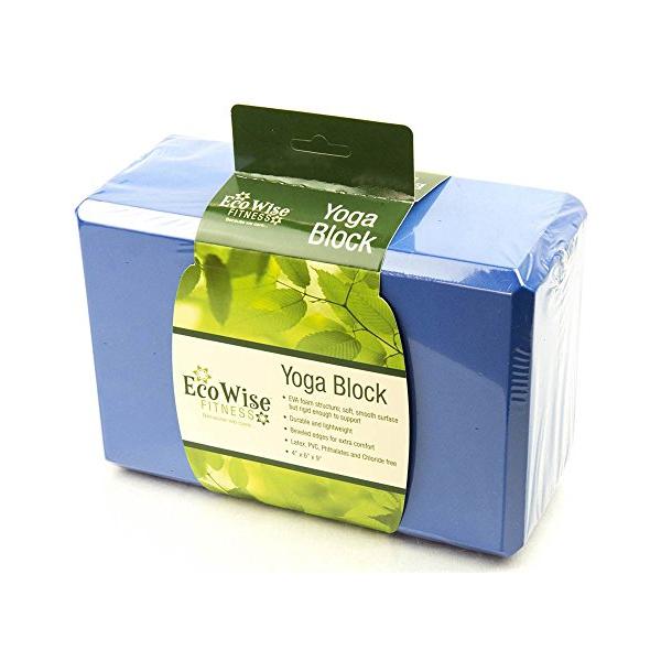 ヨガブロック フィットネス 82124-ECO-WISE Eco Wise Fitness Yoga Block in Blue Dahlia海外限定品を迅速輸入！5〜15営業日にて発送します。商品名（自動翻訳）：エコ・ワイズ・フィットネス...