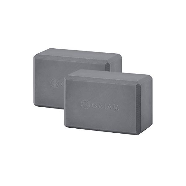 ヨガブロック フィットネス 05-62965 Gaiam Yoga Block - Supportive Latex-Free Eva Foam - Soft Non-Slip Surface with Beveled Edges for ...