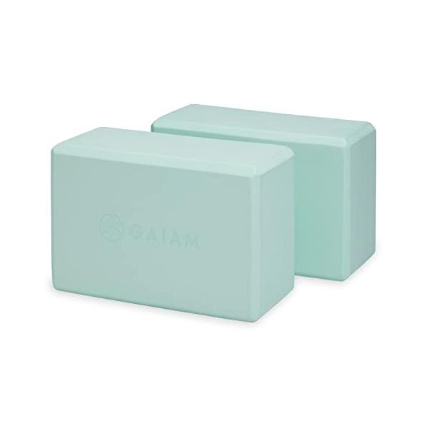 ヨガブロック フィットネス 05-64090 Gaiam Yoga Block - Supportive Latex-Free Eva Foam - Soft Non-Slip Surface with Beveled Edges for ...
