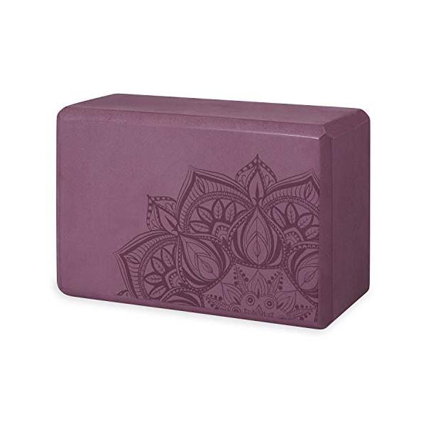 ヨガブロック フィットネス 05-64086 Gaiam Yoga Block - Supportive Latex-Free EVA Foam Soft Non-Slip Surface for Yoga, Pilates, Medita...