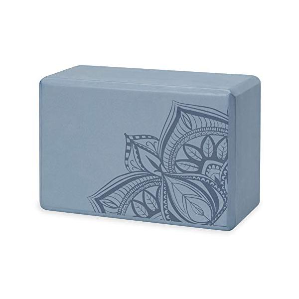 ヨガブロック フィットネス 0018713636805 Gaiam Yoga Block - Supportive Latex-Free EVA Foam Soft Non-Slip Surface for Yoga, Pilates, M...