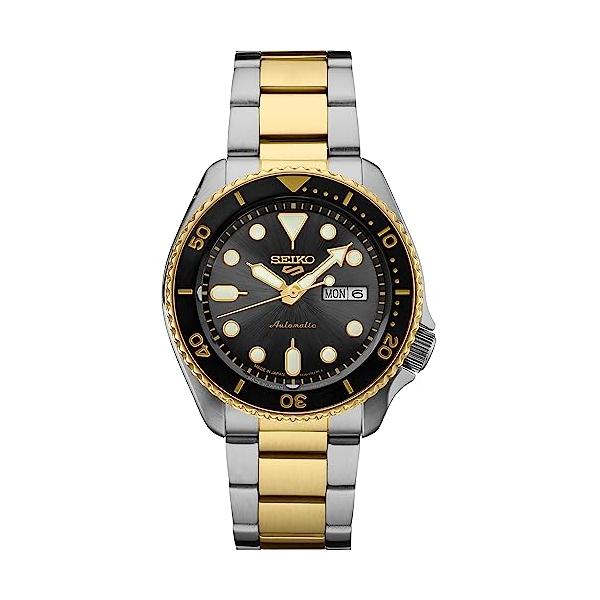 腕時計 セイコー メンズ SRPK22 SEIKO SRPK22,Men Sport,GMT,Mechanical,Automatic,Stainless,Two Tone,Cha
