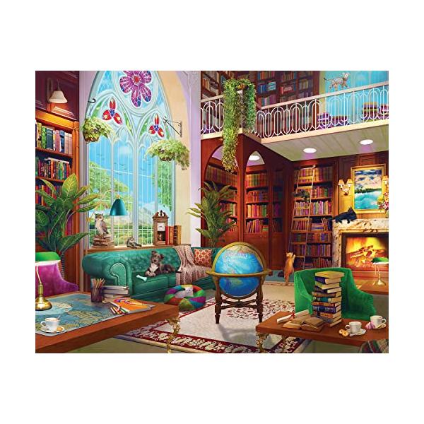 ジグソーパズル 海外製 アメリカ 33-11164 Springbok - The Library