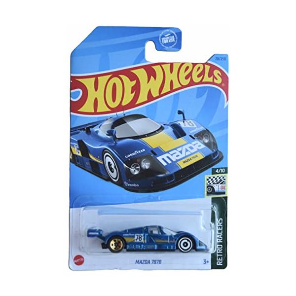 ホットウィール マテル ミニカー 787B Hot Wheels Mazda 787B, Retro