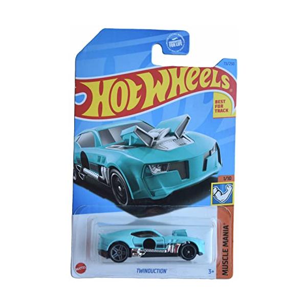 ホットウィール マテル ミニカー Hot Wheels Twinduction, Muscle Mania 1/10