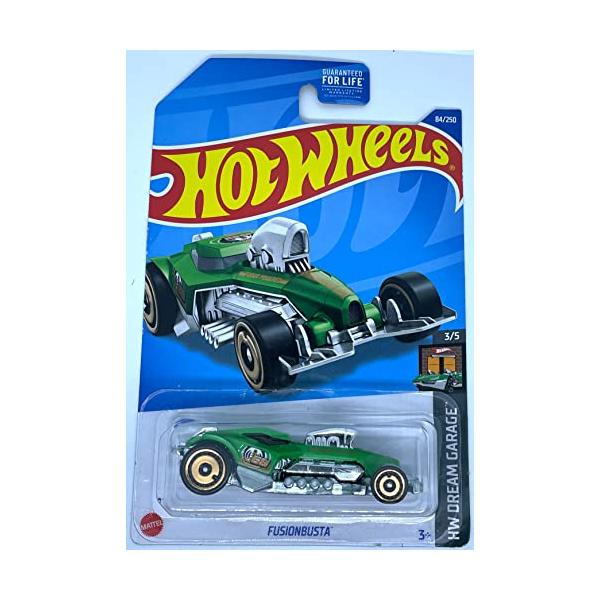 ホットウィール マテル ミニカー Hot Wheels 2022 - Fusionbusta - HW Dream Garage 3/5 [Green] 84/25