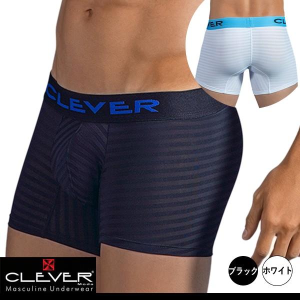 S Xl サイズ 透けるボーダー メンズボクサーパンツ ブラック ホワイト ラテン発 Clever クレバー Zebra Boxer 男性下着 Cl 2299 Manifica 輸入下着のマニフィカ 通販 Yahoo ショッピング