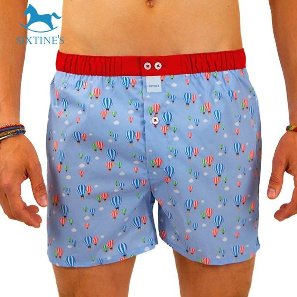 S M サイズ 気球 コットントランクス ベルギーブランド Sixtine S プレゼントにも Oriane 薄手の綿パンツ 男性下着 空にバルーン Six Oriane Manifica 輸入下着のマニフィカ 通販 Yahoo ショッピング