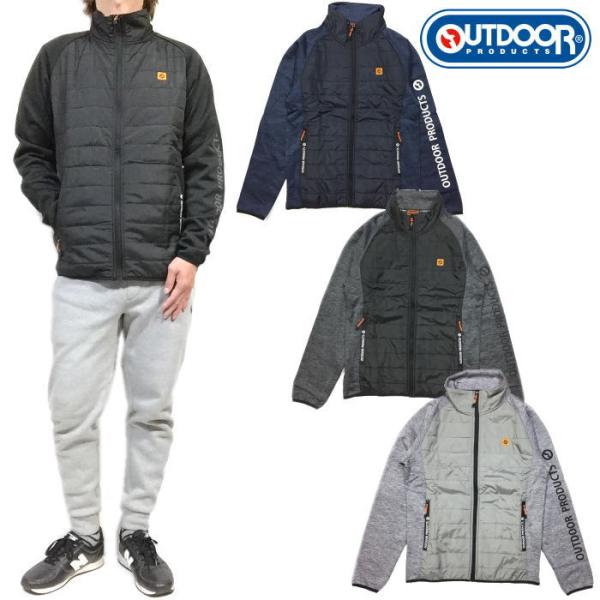 OUTDOOR PRODUCTS アウトドアプロダクツ 裏フリース ボンディングジャケット ジャージ 再帰反射 ジャケット ユニセックス アウトドア キャンプ Ｍ Ｌ ＸＬ