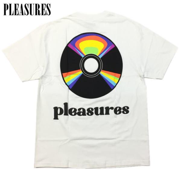正規インポート商品 プレジャーズ PLEASURES Tシャツ レコード SPIN Ｔシャツ SPIN T-SHIRT WHITE Lサイズ XLサイズ グラフィックTシャツ