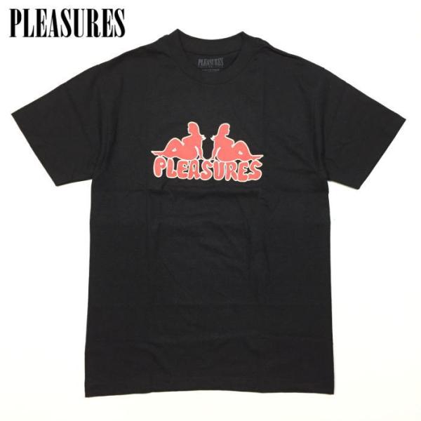 正規インポート商品 プレジャーズ PLEASURES Tシャツ グラフィックＴシャツ THICC LOGO TSHIRT BLACK Ｍサイズ